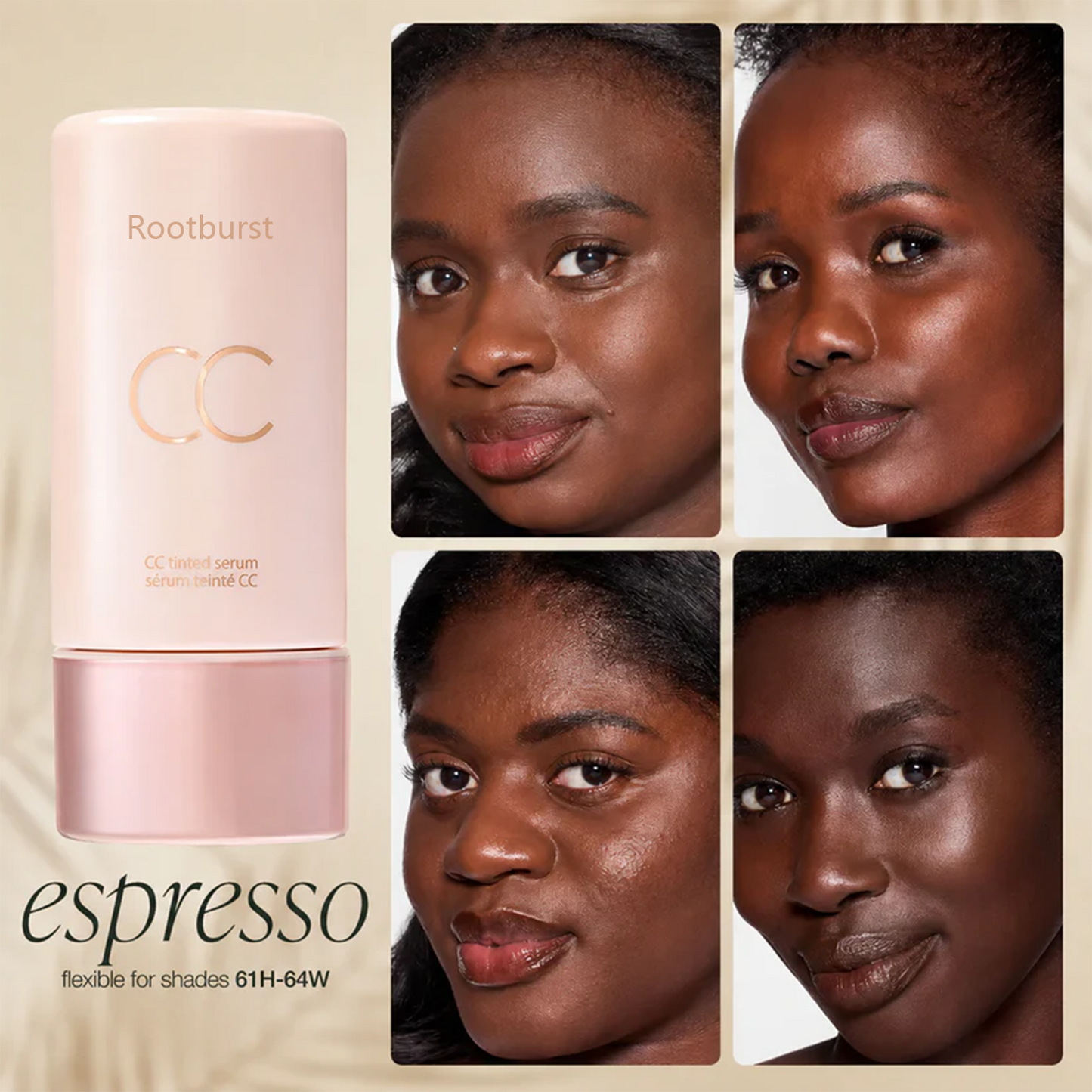 Rootburst CC Color-Correcting Tinted Face Serum
