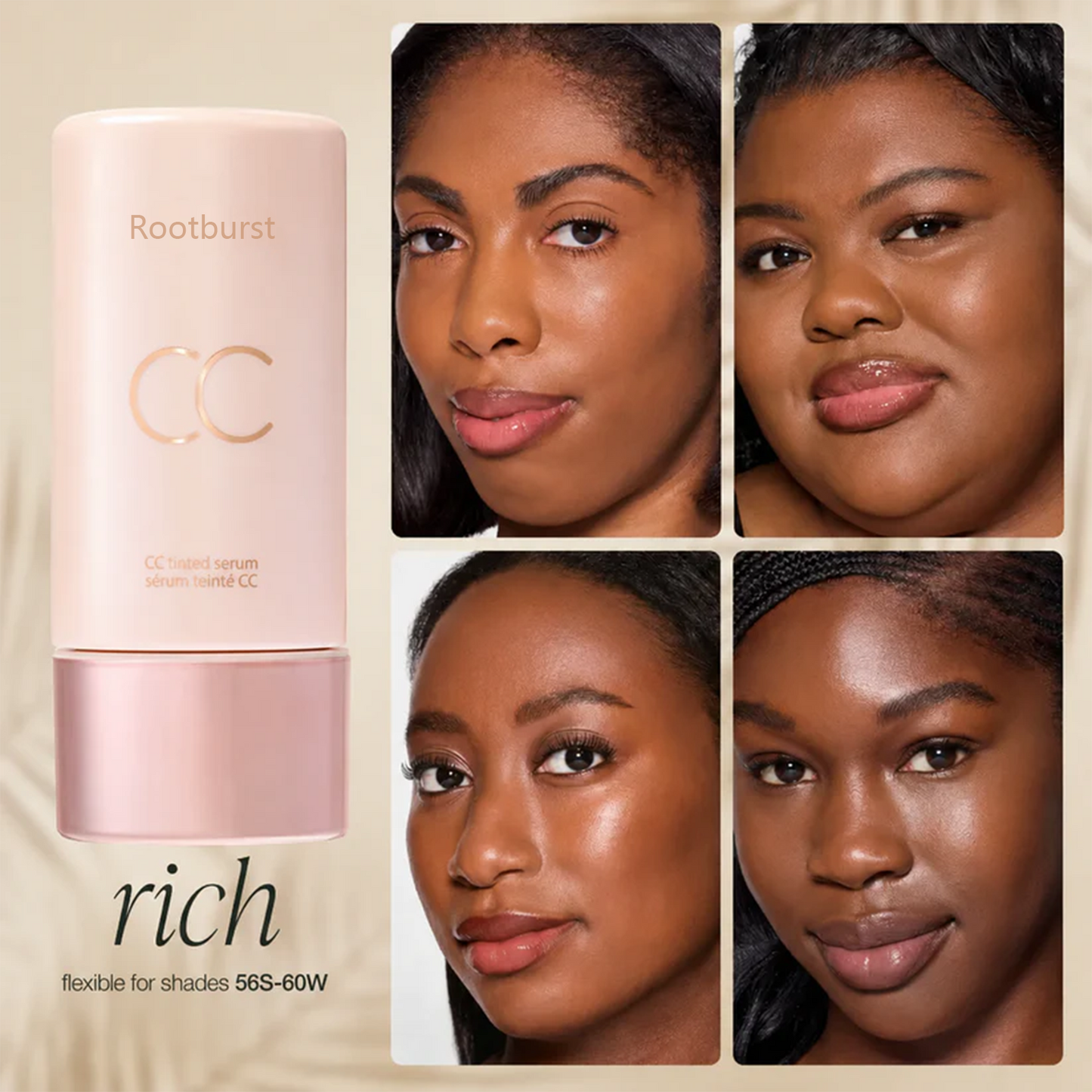 Rootburst CC Color-Correcting Tinted Face Serum
