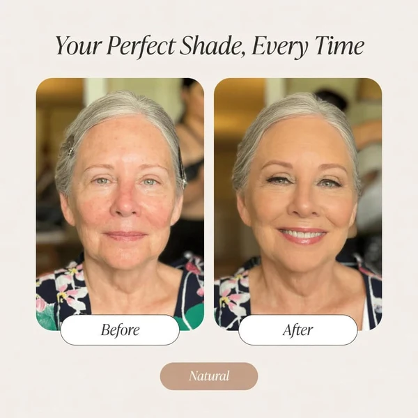 Shade-Adaptive Foundation Stick for a Natural-Looking Finish