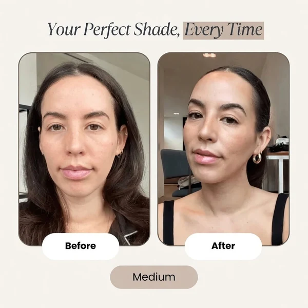 Shade-Adaptive Foundation Stick for a Natural-Looking Finish