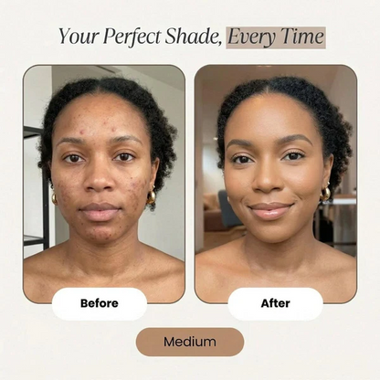 Shade-Adaptive Foundation Stick for a Natural-Looking Finish