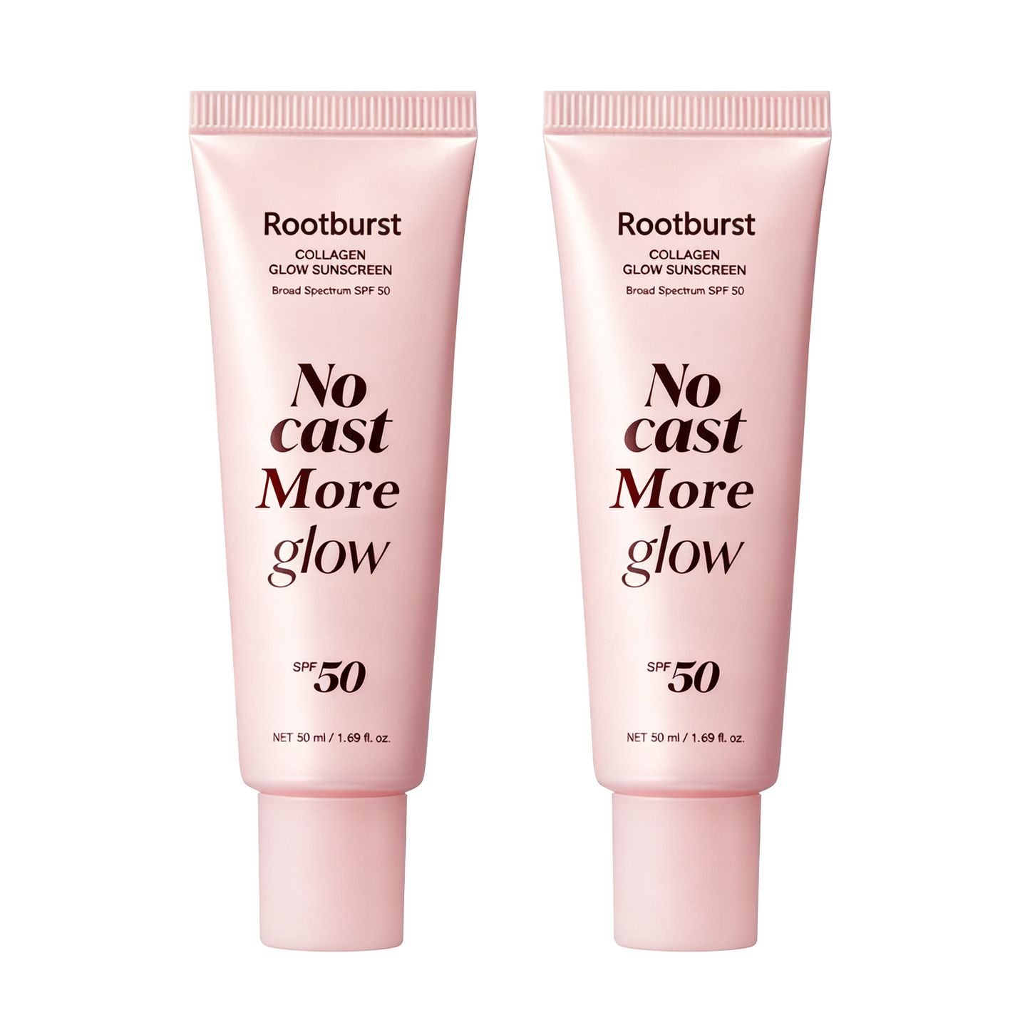 Rootburst Lightweight SPF 50 Broad Spectrum Face Sunscreen | Daily Hydrating Formula with Peptides & Cica