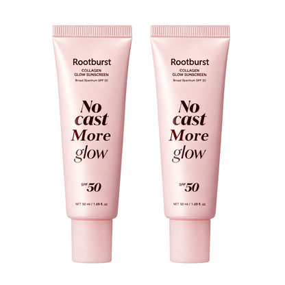 Rootburst Lightweight SPF 50 Broad Spectrum Face Sunscreen | Daily Hydrating Formula with Peptides & Cica
