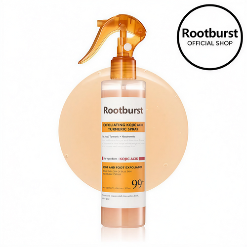 Rootburst Peel Care Spray | Kojic Acid & Turmeric Body Care Formula | 200ml
