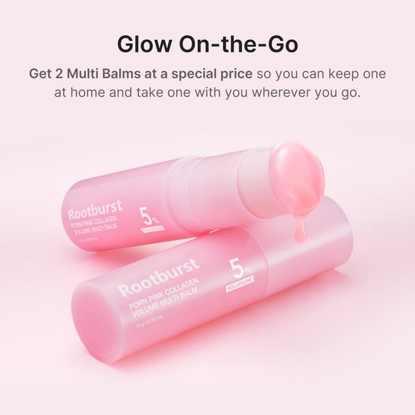 Rootburst PDRN Pink Collagen Face Balm | Daily Hydrating Care