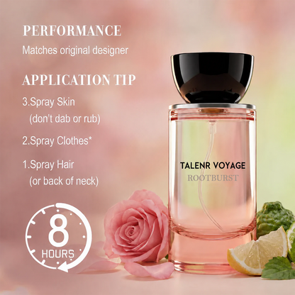 🌹TALENR VOYAGEE | Rosey Fruity Floral | Extrait De Parfum | Long Lasting Luxury Fragrance
