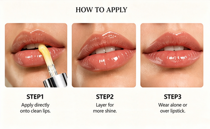 Rootburst High-Shine Lip Gloss | Lightweight Non-Sticky Formula